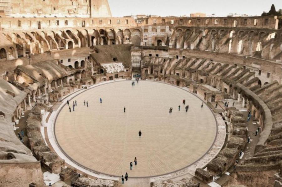 В центре Колизея появится высокотехнологичная арена
