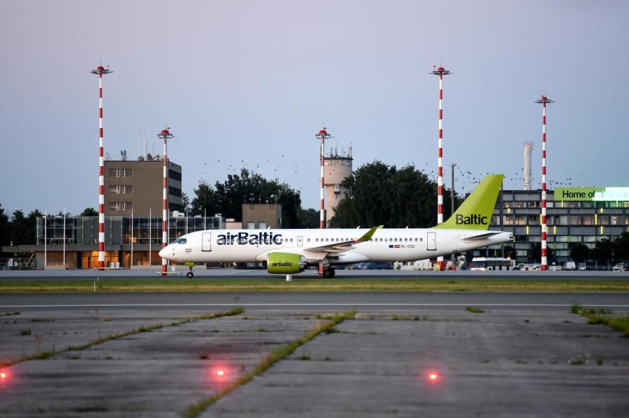 Аэропорт «Рига» вложил 7 млн евро в реконструкцию взлетной полосы