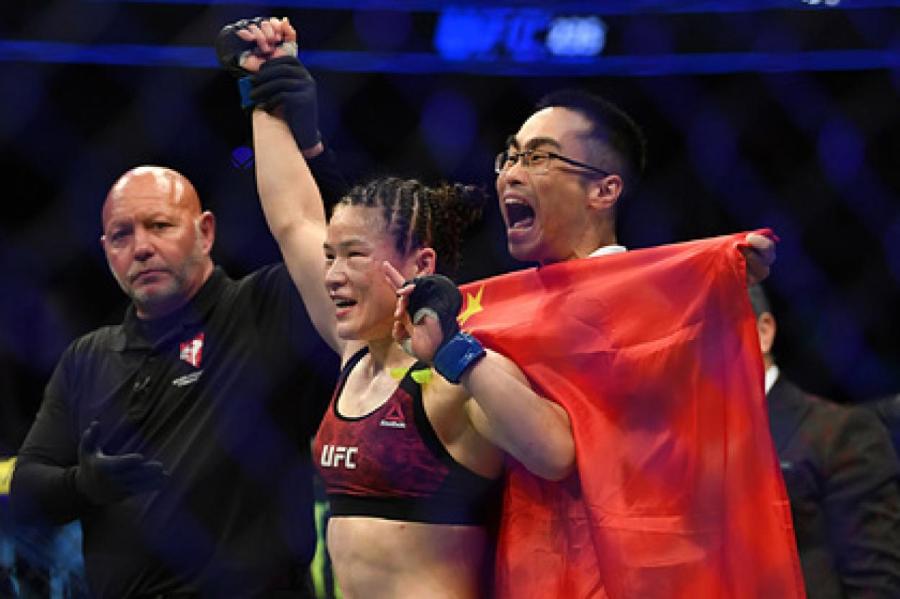 Китайская звезда UFC пожаловалась на враждебность американских фанатов