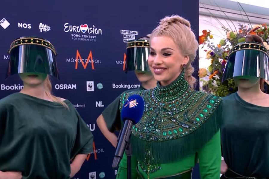 В Роттердаме стартовало Евровидение: Саманта Тина прекрасно влилась в атмосферу
