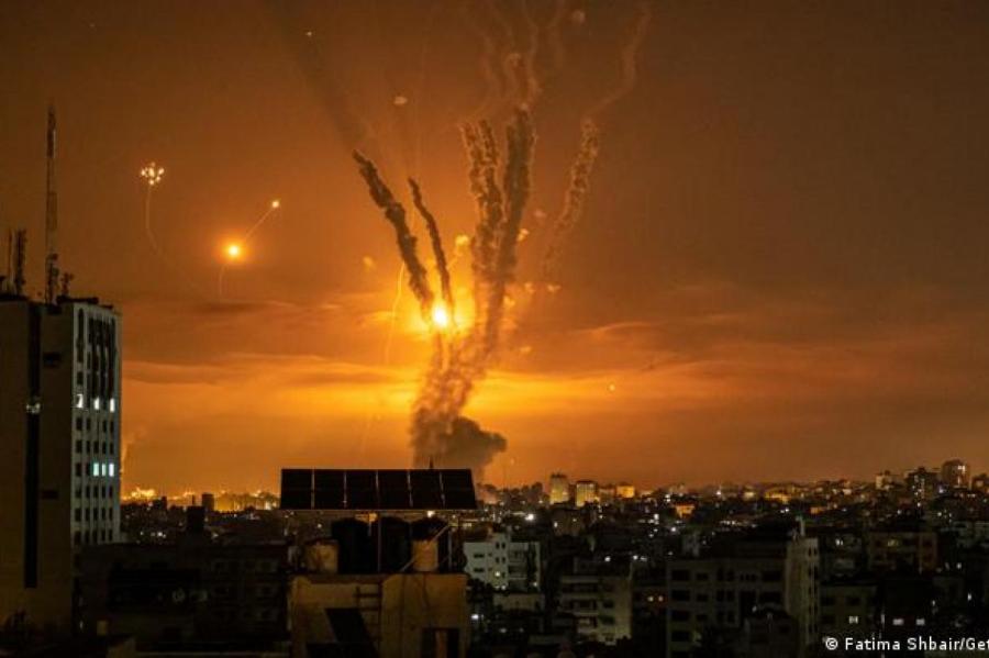 Израиль подвергся ракетному удару с территории Ливана