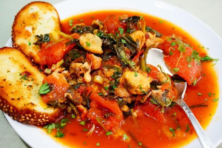 Итальянский рыбный суп «Зуппа ди пеше»