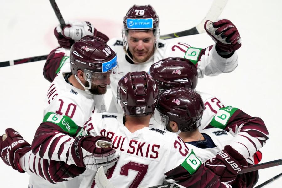 У сборной Латвии по хоккею на следующем чемпионате мира очень сильный соперник