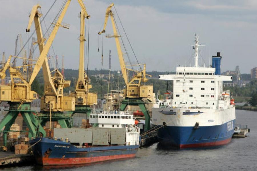 Грузооборот Рижского порта за пять месяцев уменьшился на 15,1%