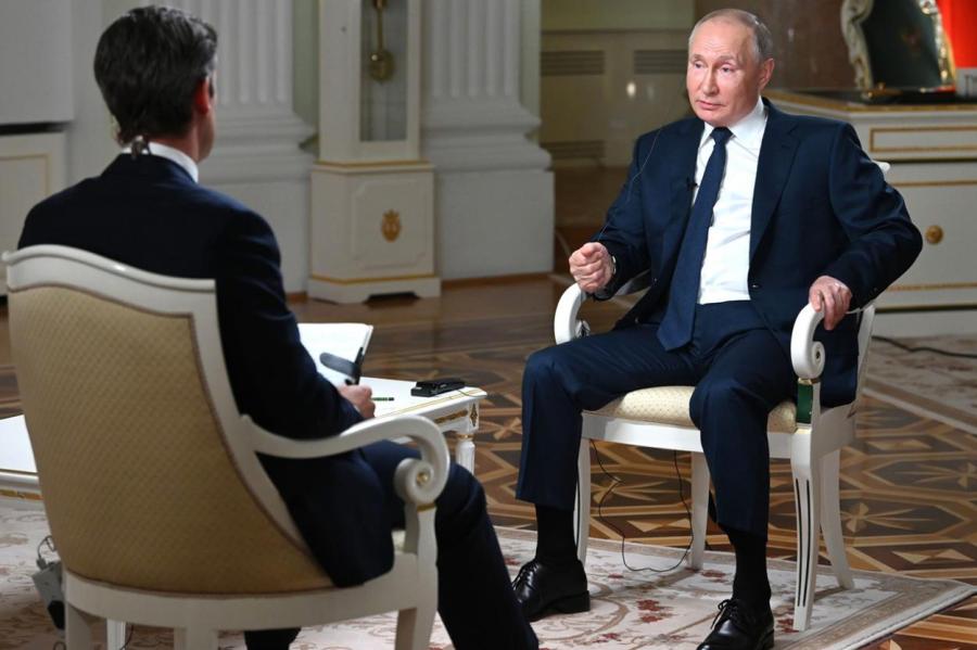 Путин потребовал от журналиста NBC не затыкать ему рот