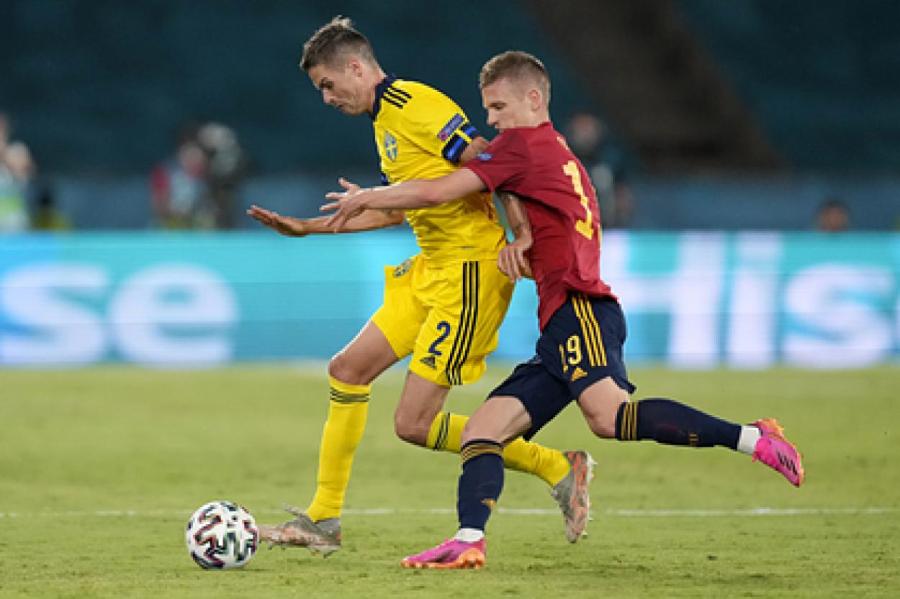 Испания и Швеция сыграли вничью на чемпионате Европы
