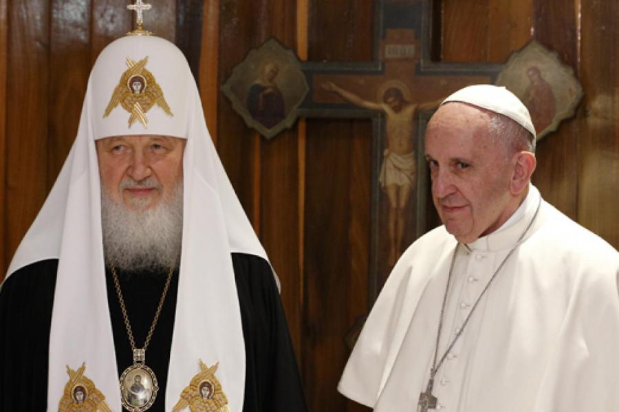 В РПЦ прокомментировали возможность объединения православных с католиками