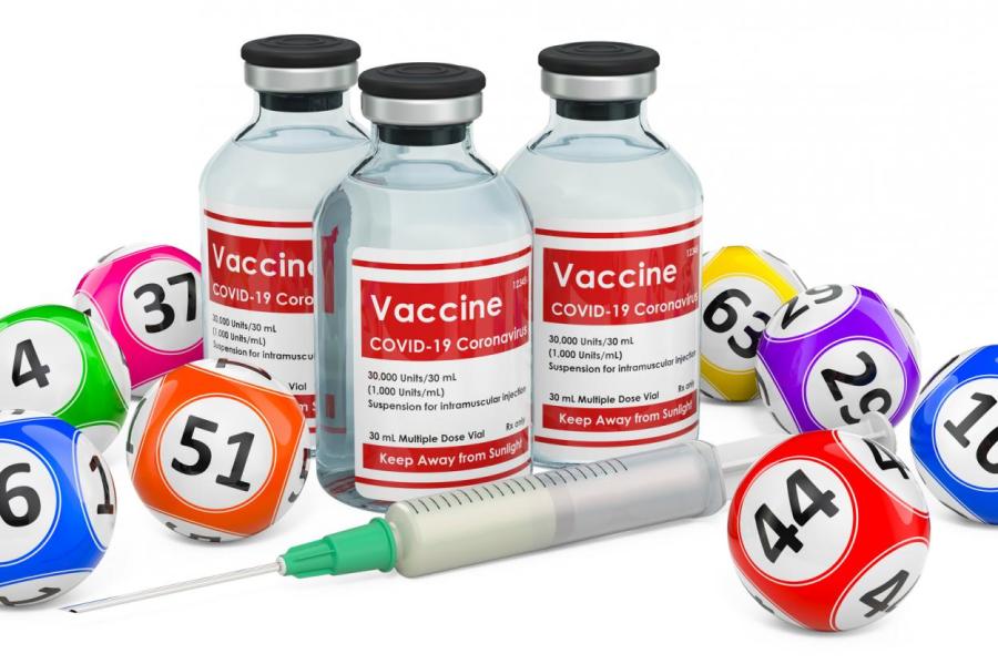 Правительство одобрило проведение лотереи для вакцинированных