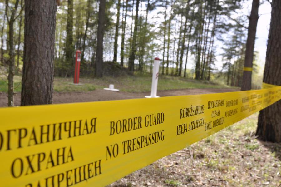 Объявлена чрезвычайная ситуация на латвийско-белорусской границе