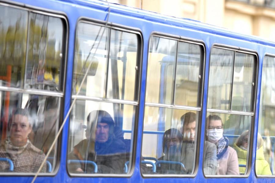 Максимальное количество пассажиров в общественном транспорте уменьшено до 65%