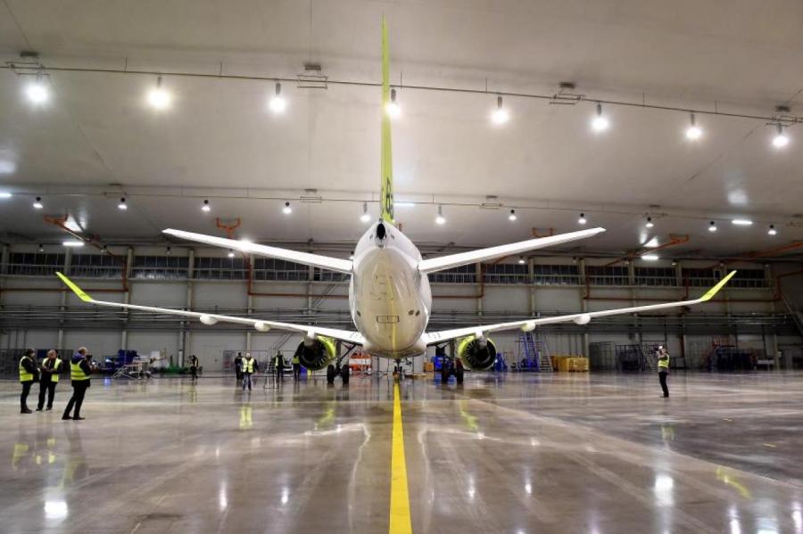 Авиакомпания "airBaltic" получила еще один самолет "Airbus A220-300"