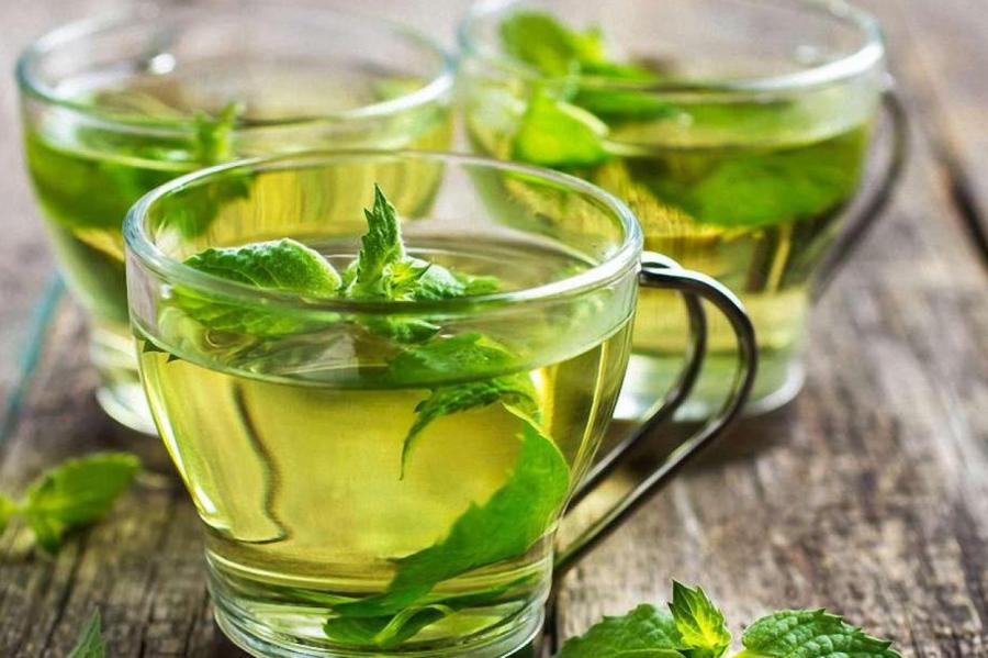 Зелёный чай сжигает жир на животе