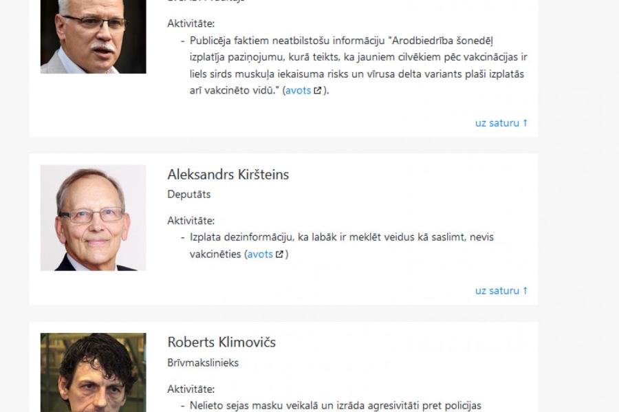 В Латвии появился свой «Миротворец»: публикуют имена мешающих ковид-борьбе