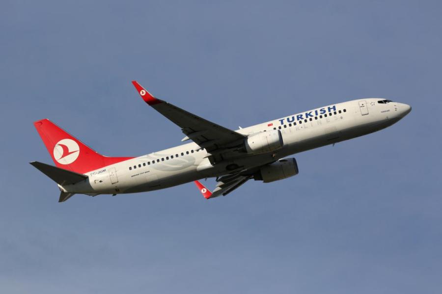 Наказание за мигрантов: Turkish Airlines может быть изгнана из неба Латвии