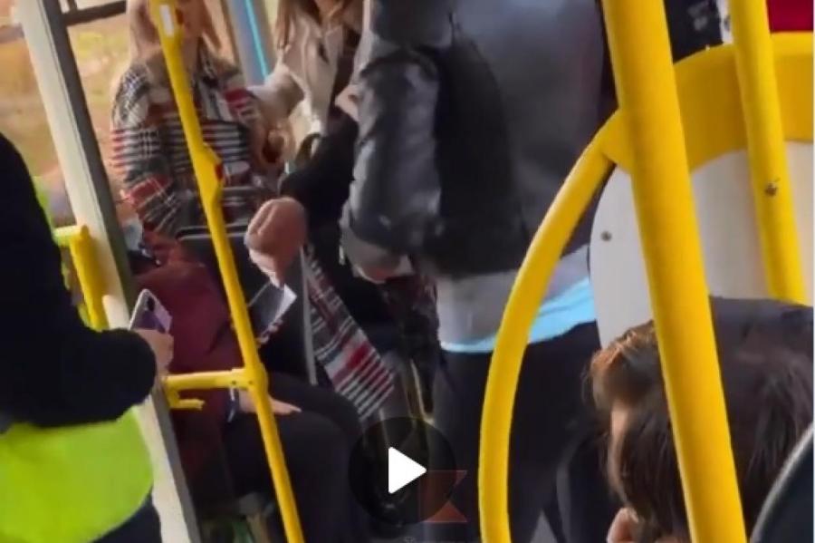 В Краснодаре из-за отказа надеть маску в трамвае избили девушку (ВИДЕО)