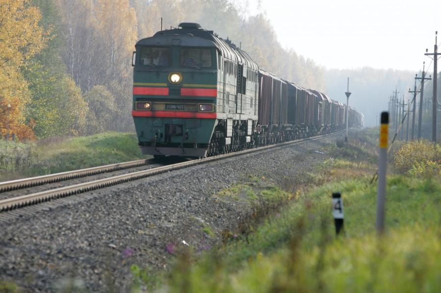 Обрушился объём железнодорожных грузоперевозок в Латвии (ГРАФИК)