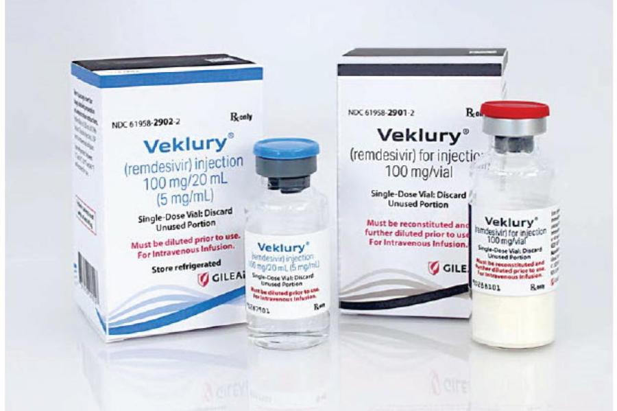 Выделено 4,5 млн евро на закупку медикамента Veclury для лечения Covid-19