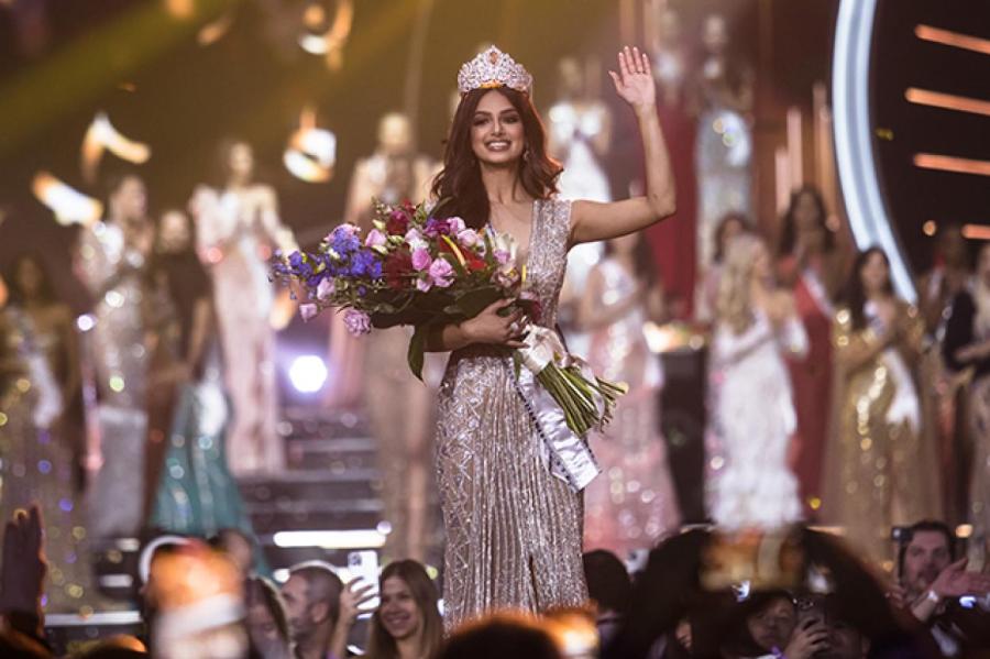 Победительницей конкурса "Мисс Вселенная — 2021" стала представительница Индии