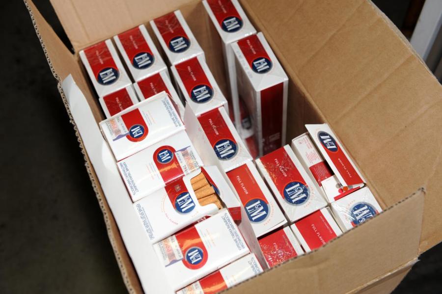 СГД в прошлом году конфисковала 52,023 млн контрабандных сигарет