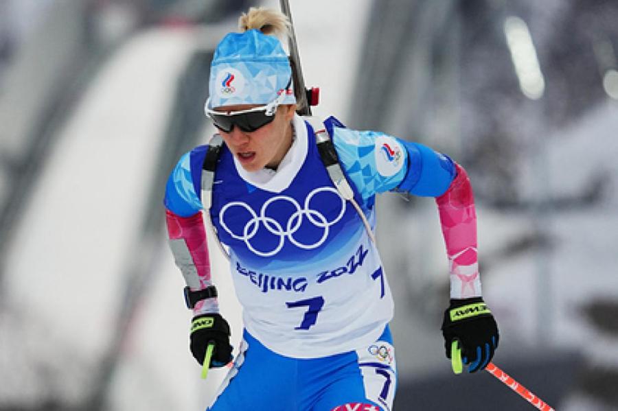 Латвийская и российские биатлонистки остались без медалей в спринте Олимпиады