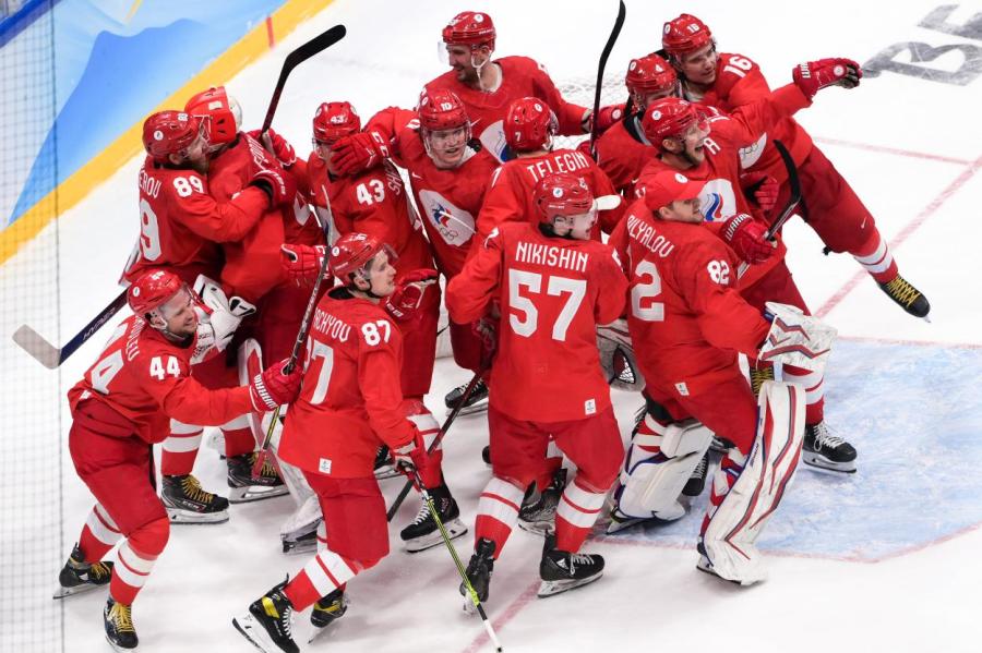 В Швеции рассказали о странном обряде российских хоккеистов перед полуфиналом ОИ