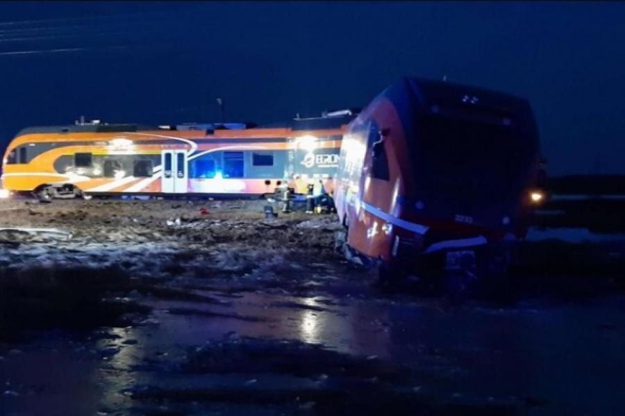 Железнодорожная катастрофа в Эстонии: есть пострадавшие