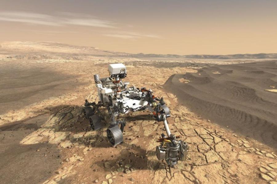 Марсоход NASA подобрал нежелательного автостопщика