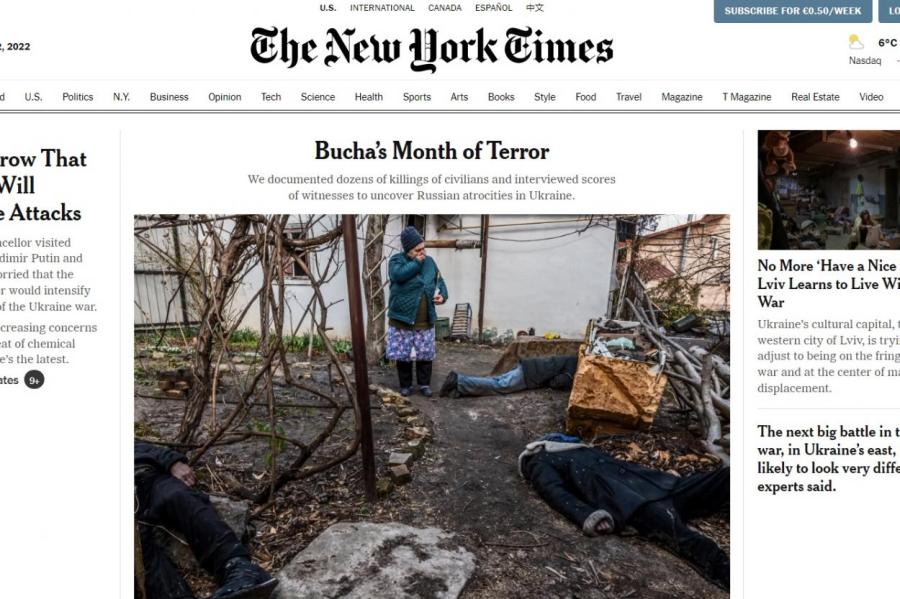 NYT провела расследование массовых убийств жителей Бучи