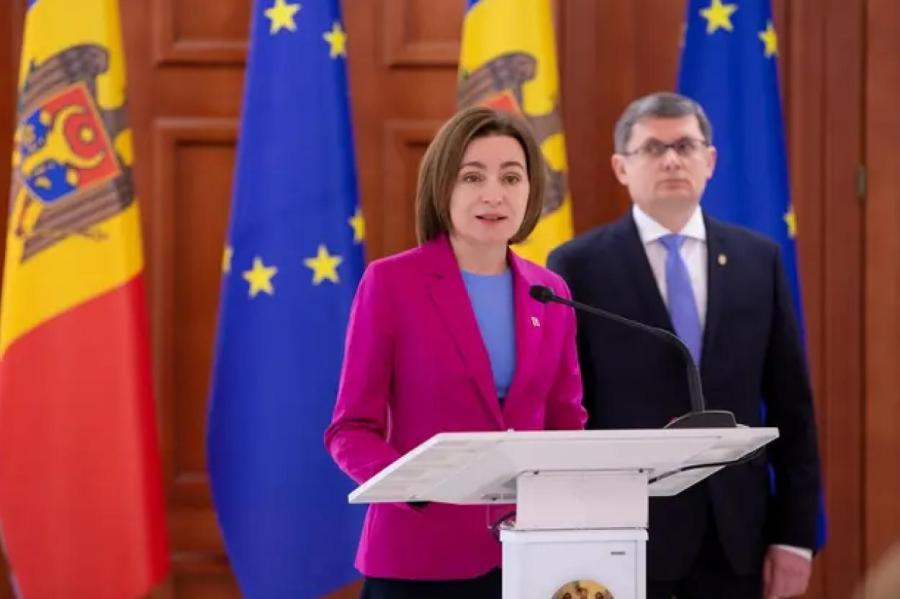 Молдова передала анкету о готовности стать кандидатом в члены ЕС