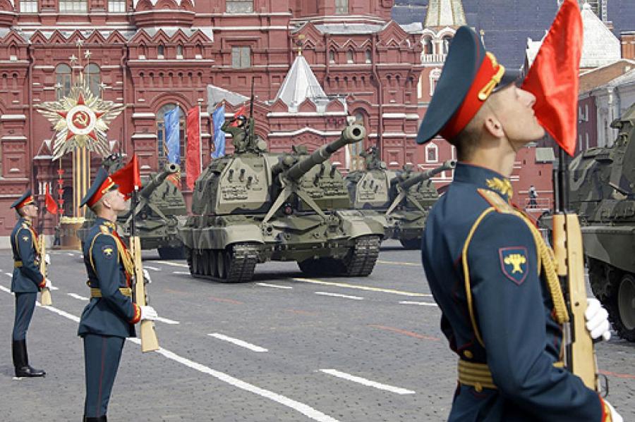 В Москве идет парад по случаю Дня Победы (ВИДЕО)