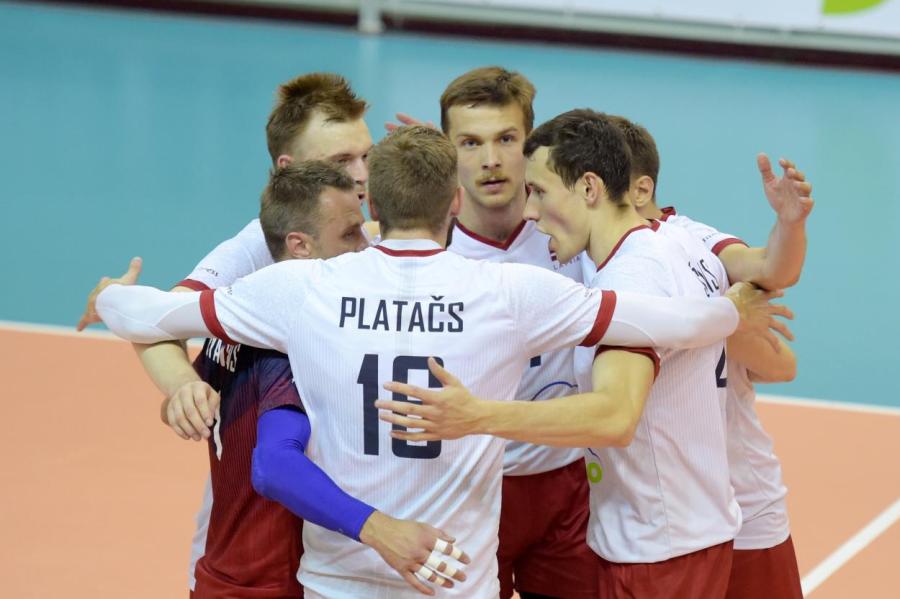 Сборная Латвии по волейболу встретится в Риге с командой Норвегии