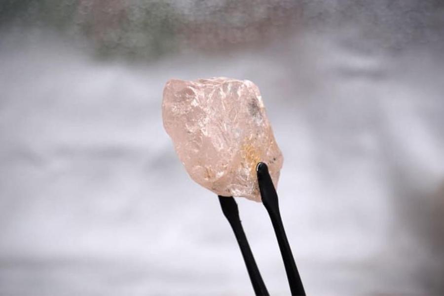 Найден, возможно, самый крупный за 300 лет розовый алмаз