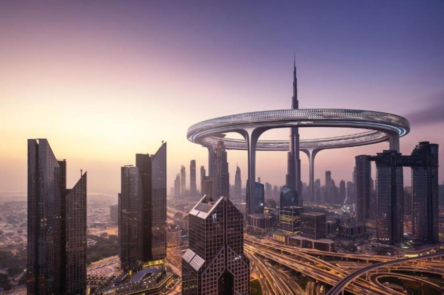 В Дубае построят уникальный небоскреб-кольцо