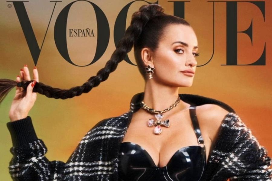 Пенелопа Крус снялась в фотосессии для испанского Vogue