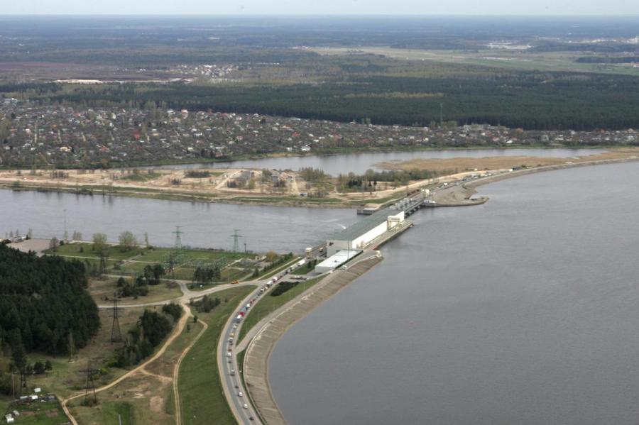 В водохранилищах даугавских ГЭС постепенно повышается уровень воды