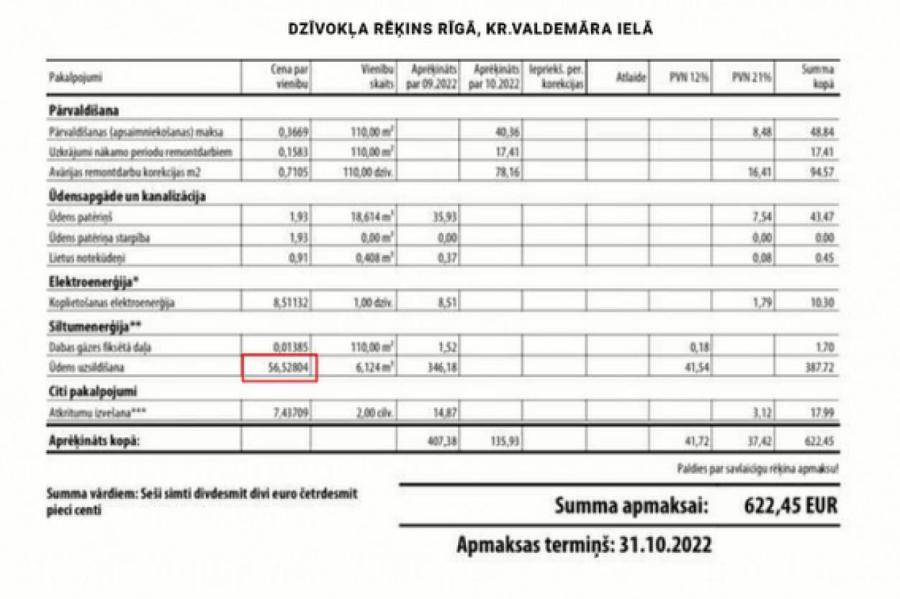Рижане получают сумасшедшие счета за горячую воду: 662 евро? Как?!