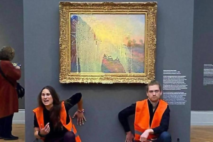 Экоактивисты против картин: Латвийский художественный музей сделал заявление