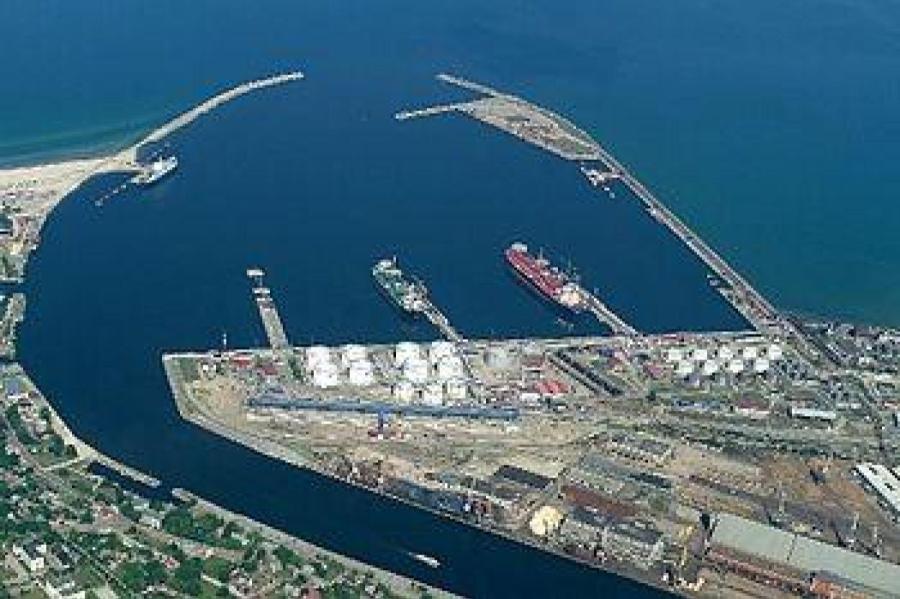 Объем перевалки грузов в Вентспилсском порту увеличился на 33,4%