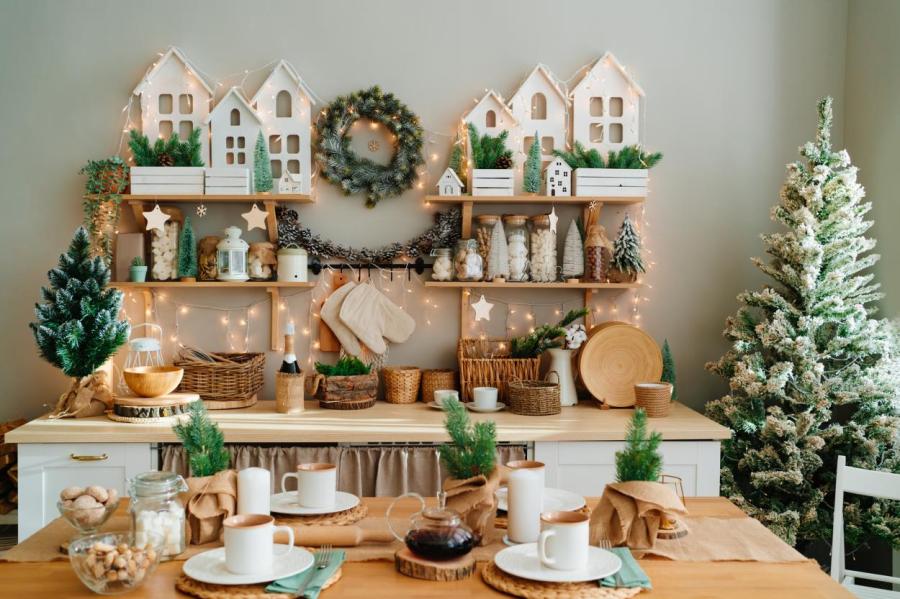 Простые способы украсить дом к Новому году и Рождеству
