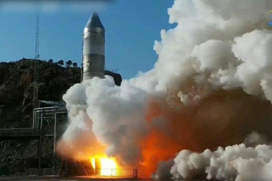 Китайский стартап провёл огневые испытания супер-ракеты
