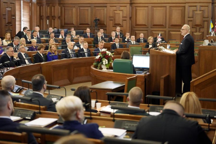 Сейм примет решение о передаче госбюджета на 2023 год парламентским комиссиям