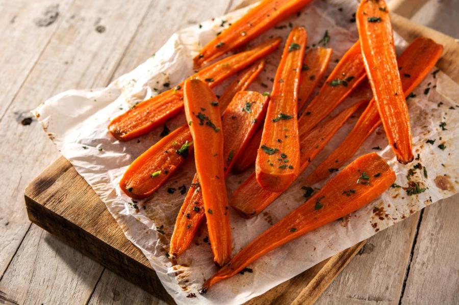 Рецепт морковки в глазури за 15 минут