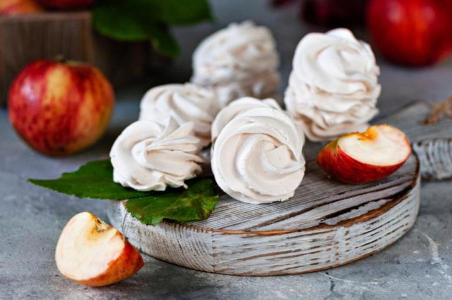 Десерт без сахара: яблочный зефир в домашних условиях