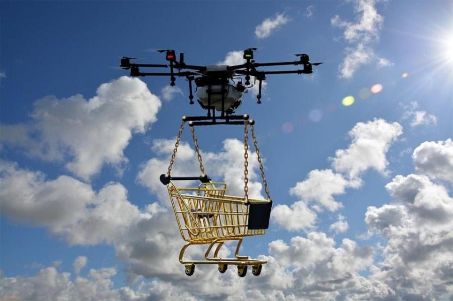 Google разрабатывает доставку, которая будет осуществляться с помощью дронов