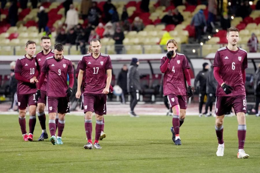 Сборная Латвии по футболу поднялась на два места в мировом рейтинге ФИФА