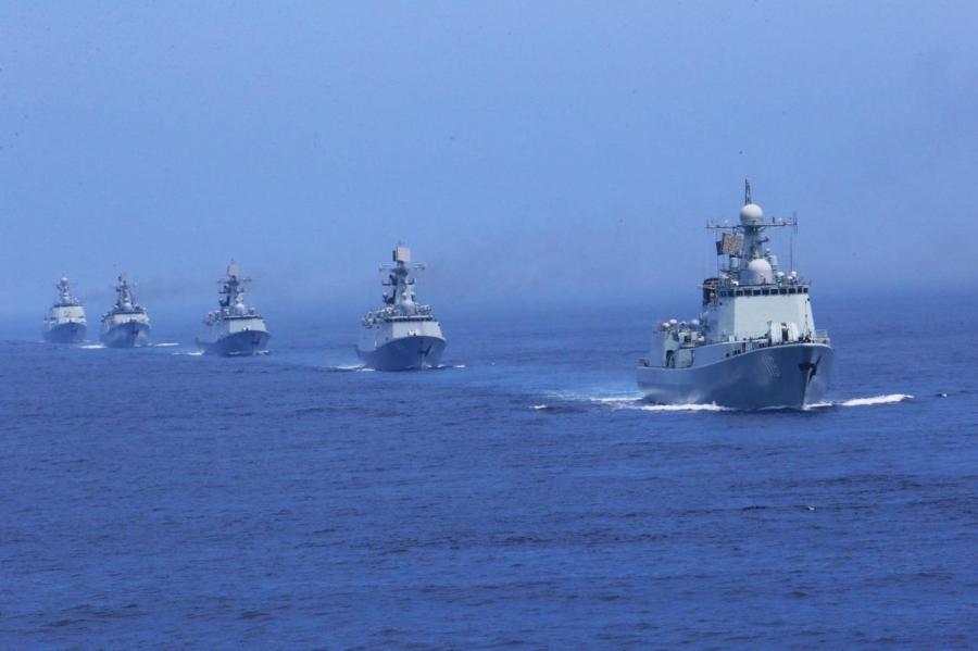 Разгневанный Китай снова направляет свои военные корабли вблизи Тайваня