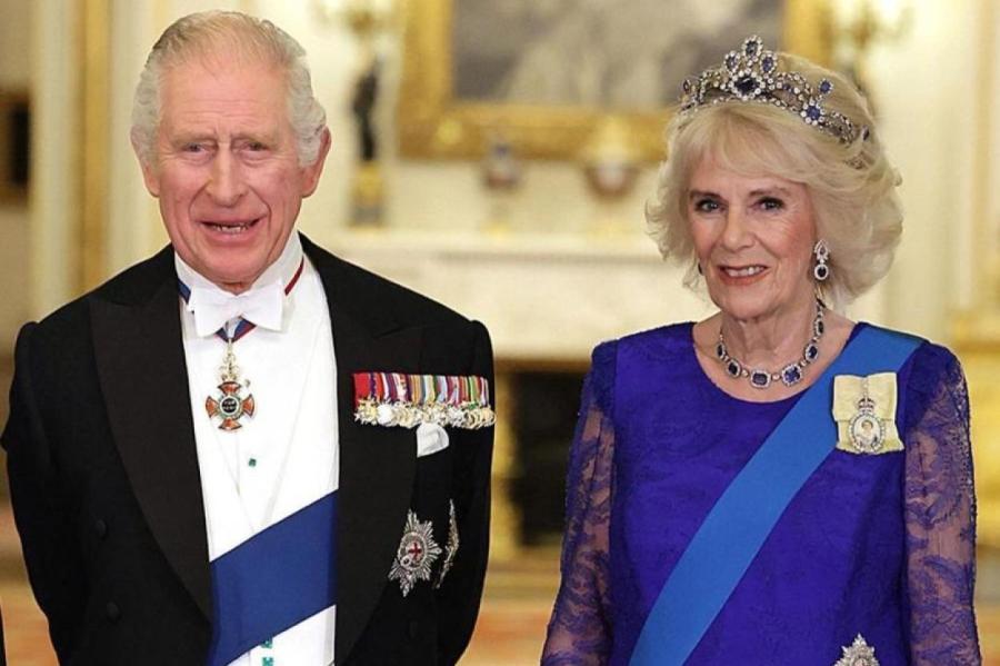 Король Чарльз и королева Камилла покажут декорации сцены «Евровидение-2023»