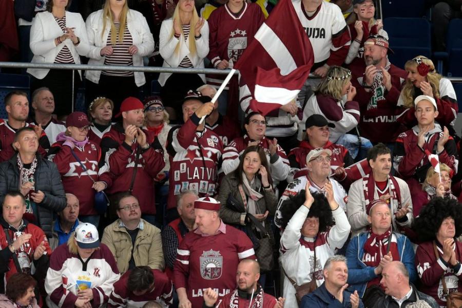 Решающий матч сборной Латвии по хоккею: болельщики начали давать обещания