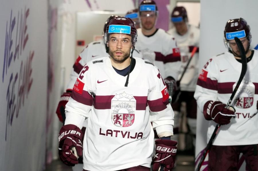 Сборная Латвии по хоккею проведет сегодня в Тампере исторический матч за бронзу
