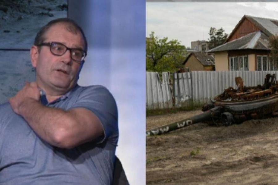 Латвийский эксперт объяснил, почему украинцы не убирают с улиц разбитые танки РФ